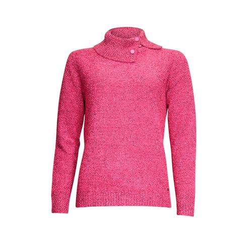 Roberto Sarto dameskleding truien & vesten - pullover met split kol. beschikbaar in maat 38,42,46 (roze)