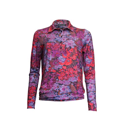 Roberto Sarto dameskleding t-shirts & tops - blouson polo. mix  (multicolor)