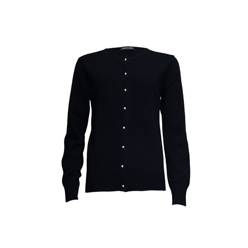 Roberto Sarto ladieswear pullovers & vests - cardigan o-neck. available in size  (black)