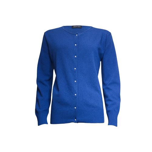 Roberto Sarto ladieswear pullovers & vests - cardigan o-neck. available in size 38 (blue)