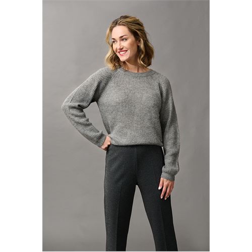 Anotherwoman ladieswear pullovers & vests - pullover o-neck. available in size 36,38,40,42,44,46 (grey)