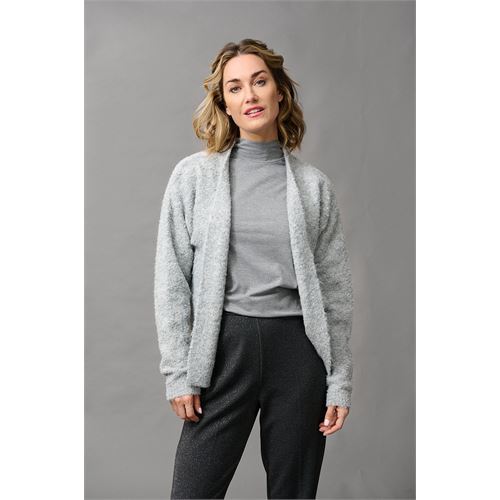 Anotherwoman ladieswear pullovers & vests - cardigan v-neck. available in size 36,38,40,42,44,46 (grey)