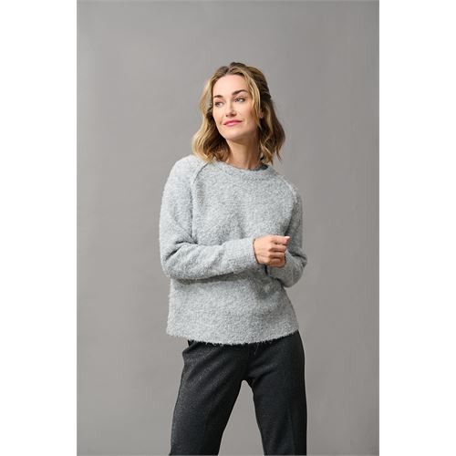 Anotherwoman ladieswear pullovers & vests - pullover o-neck. available in size 36,38,40,42,44,46 (grey)