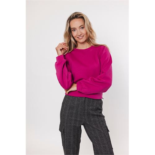 Poools dameskleding truien & vesten - sweater. mix 36,38,40,42,44,46 (roze)