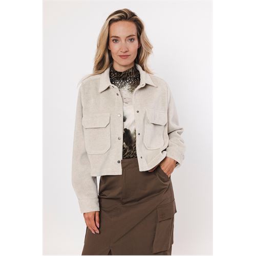 Poools ladieswear coats & jackets - jacket cropped. available in size 36,38,40,42,44,46 (off-white)