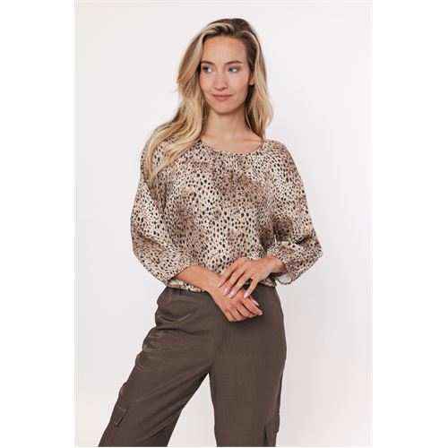 Poools dameskleding blouses & tunieken - blouse raglan. beschikbaar in maat 36,38,40,42,44,46 (multicolor)