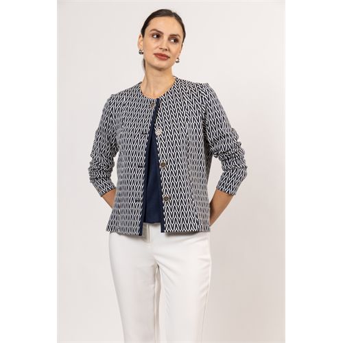 Roberto Sarto ladieswear coats & jackets - jacket o-neck. available in size 38,40,42,44,46,48 (multicolor)