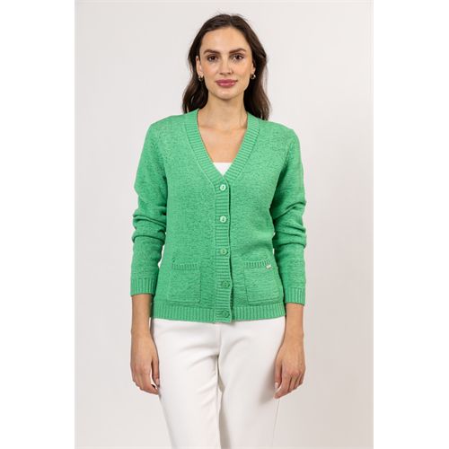 Roberto Sarto dameskleding truien & vesten - cardigan l/s. beschikbaar in maat 38,40,42,44,46 (groen)