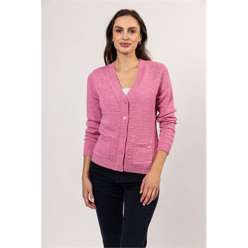 Roberto Sarto dameskleding truien & vesten - cardigan l/s. beschikbaar in maat 38,40,42,44,46,48 (roze)