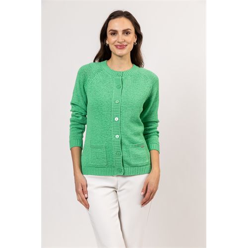 Roberto Sarto dameskleding truien & vesten - cardigan l/s. mix 38,42,44,46 (groen)