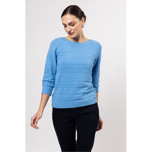 Roberto Sarto dameskleding truien & vesten - pullover 3/4 sl. mix 44,48 (blauw)