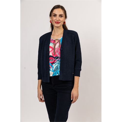 Roberto Sarto dameskleding truien & vesten - cardigan l/s. mix 38,40,46,48 (blauw)