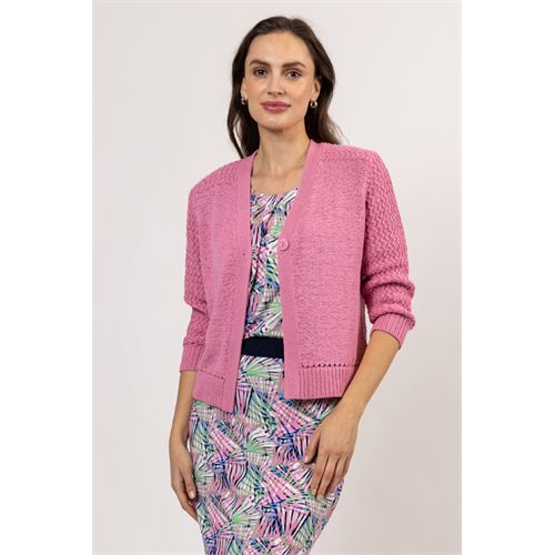 Roberto Sarto dameskleding truien & vesten - cardigan l/s. mix 38 (roze)