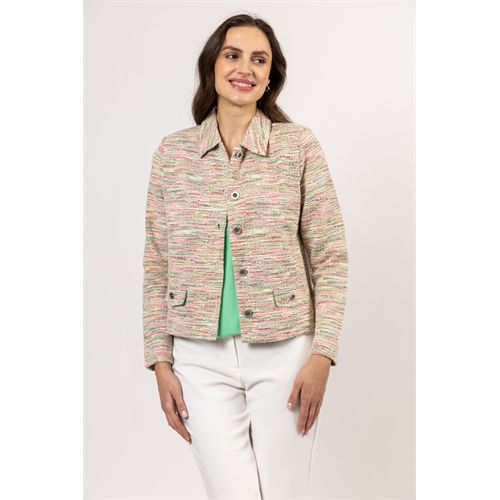 Roberto Sarto dameskleding jassen & blazers - jacket stand-up collar l/s. mix  (multicolor)