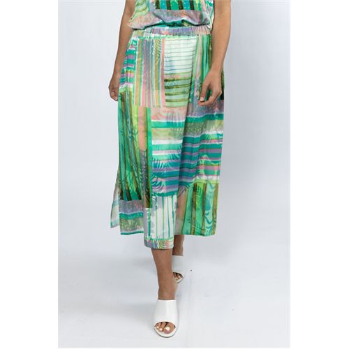 Roberto Sarto ladieswear skirts - skirt, calflength flared. available in size 38,40,42,44,46,48 (multicolor)