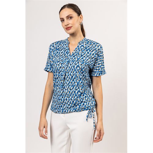 Roberto Sarto dameskleding t-shirts & tops - t-shirt cut-on sleeve s/s. mix  (multicolor)