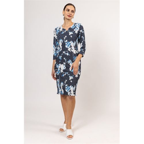 Roberto Sarto ladieswear dresses - dress v-neck. available in size 38,40,42 (multicolor)