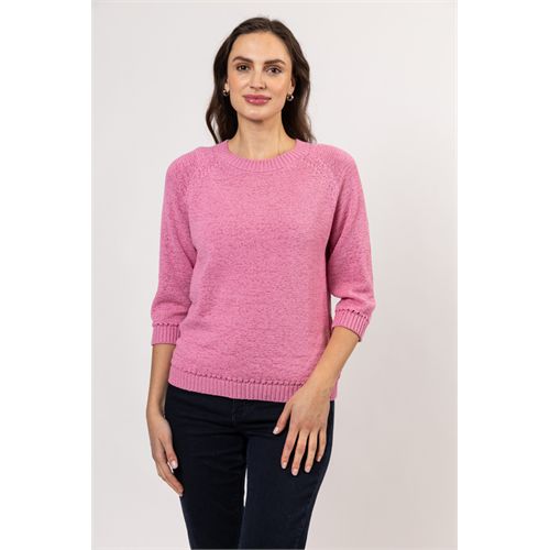 Roberto Sarto dameskleding truien & vesten - pullover 3/4 m. mix 40,42,44,46,48 (roze)