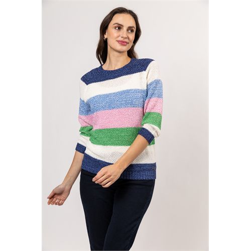 Roberto Sarto dameskleding truien & vesten - pullover 3/4 sl. mix  (multicolor)