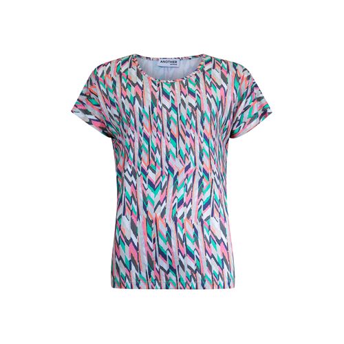 Anotherwoman dameskleding t-shirts & tops - t-shirt. mix  (multicolor)