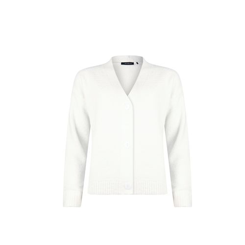 RS Sports ladieswear pullovers & vests - cardigan v-neck. available in size 38,40,42,44,46,48 (off-white)