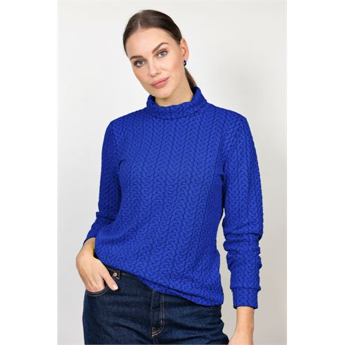 Roberto Sarto dameskleding t-shirts & tops - t-shirt kol. beschikbaar in maat 38,40,42,44,46,48 (blauw)