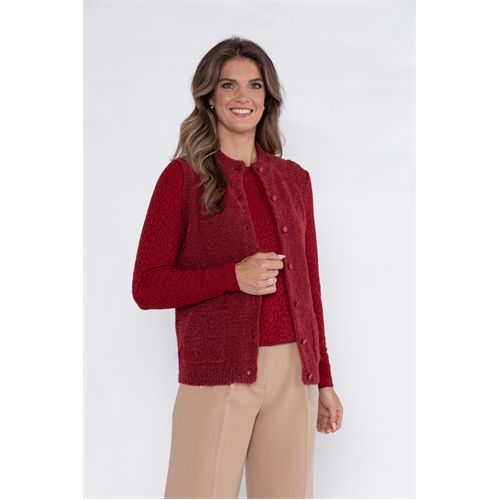 Roberto Sarto dameskleding truien & vesten - vest mouwloos. mix  (rood)