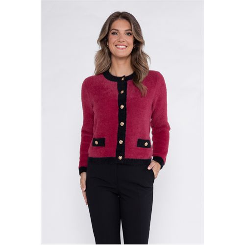 Roberto Sarto dameskleding truien & vesten - vest ronde hals. mix  (multicolor)