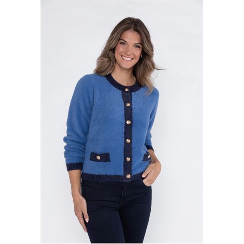 Roberto Sarto dameskleding truien & vesten - vest ronde hals. mix 38,40,42,44,46,48 (multicolor)
