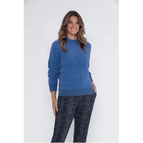 Roberto Sarto dameskleding truien & vesten - trui ronde hals. mix 38,40,42,44,46,48 (blauw)