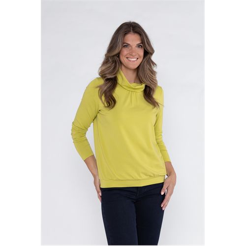 Roberto Sarto ladieswear t-shirts & tops - blouson kol. available in size 38,40,42,44,46,48 (green)