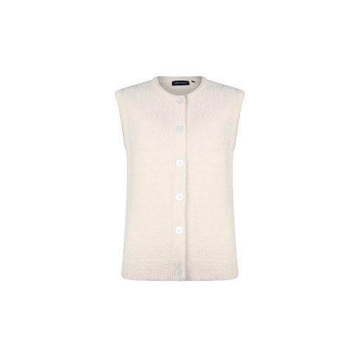 Roberto Sarto dameskleding truien & vesten - vest mouwloos. mix  (ecru)