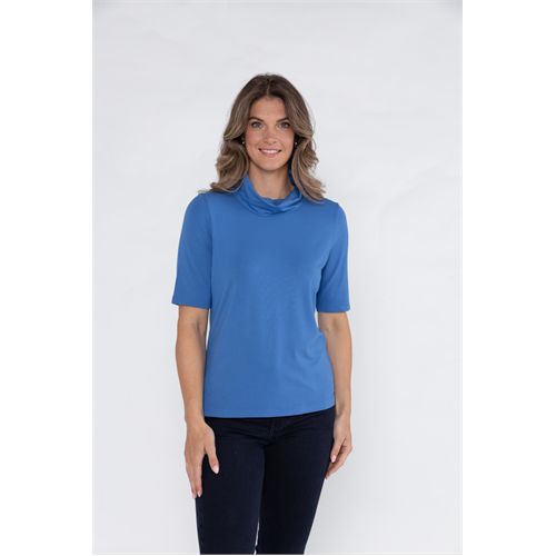 Roberto Sarto dameskleding t-shirts & tops - t-shirt kol. mix 38,40,42,46,48 (blauw)