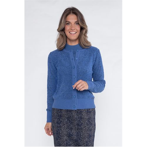 Roberto Sarto dameskleding truien & vesten - vest ronde hals. mix 38,40,42,44,46,48 (blauw)