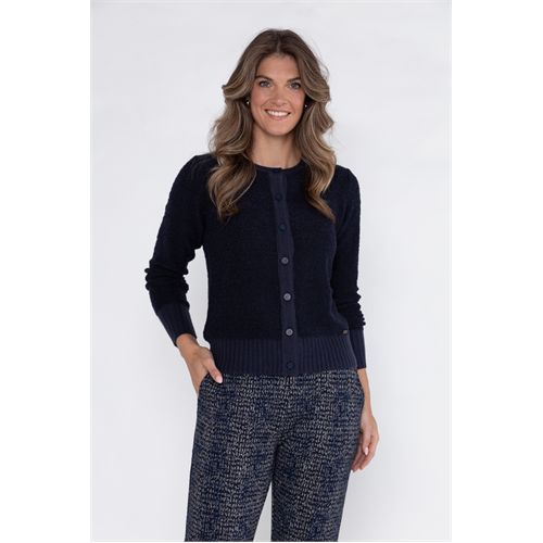 Roberto Sarto dameskleding truien & vesten - vest ronde hals. mix 38,40,42,44,46,48 (blauw)
