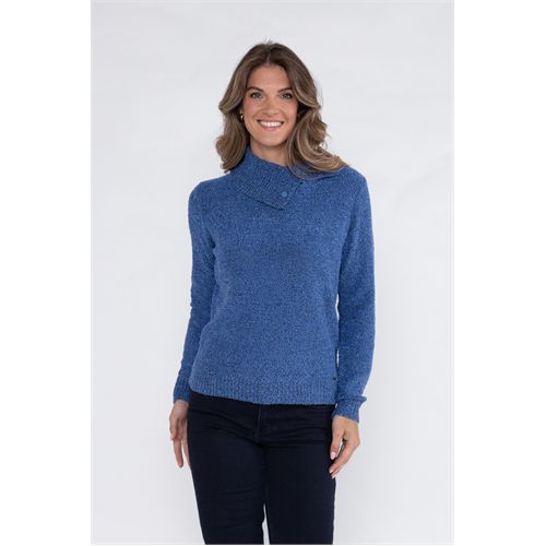Roberto Sarto dameskleding truien & vesten - koltrui. mix 38,40,42,44,46,48 (blauw)