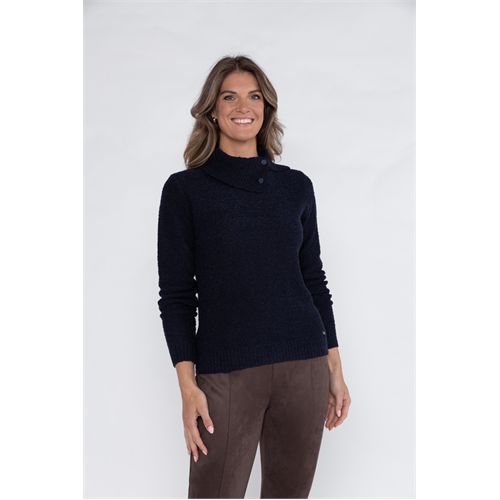 Roberto Sarto dameskleding truien & vesten - koltrui. mix 38,40,42,44,46,48 (blauw)
