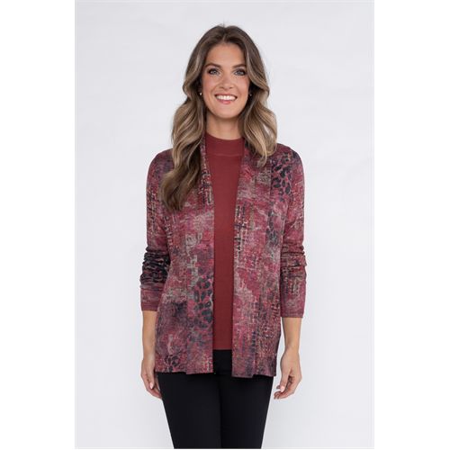 Roberto Sarto dameskleding truien & vesten - vest sjaalkraag. mix 38,40,42,46 (multicolor)