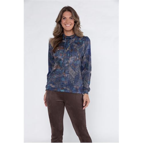 Roberto Sarto dameskleding truien & vesten - trui opstaande ronde hals. mix 38,40,42,44,46,48 (multicolor)