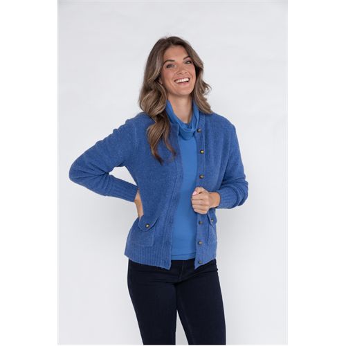 Roberto Sarto dameskleding truien & vesten - vest ronde hals. mix 38,40,42,46 (blauw)