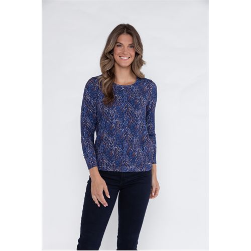 Roberto Sarto dameskleding t-shirts & tops - t-shirt ballet hals. mix 40,42,44,46,48 (multicolor)