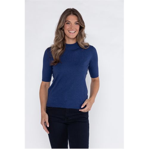 Roberto Sarto dameskleding truien & vesten - trui turtle. mix 40,42,44,48 (blauw)