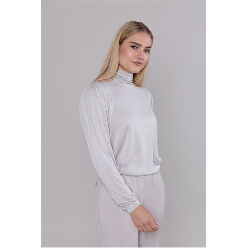 Anotherwoman dameskleding t-shirts & tops - t-shirt turtle. beschikbaar in maat 38 (ecru)
