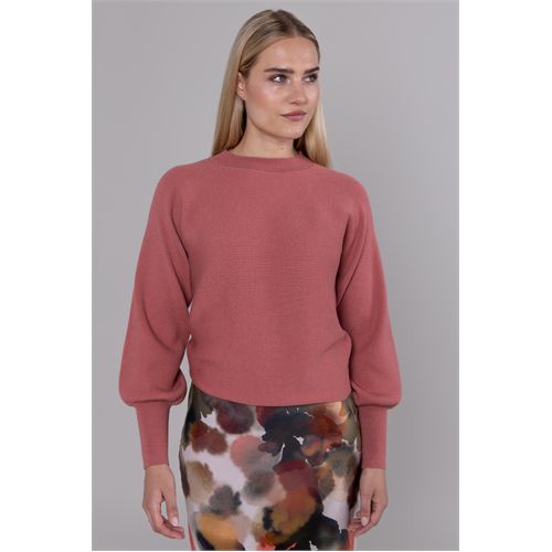Anotherwoman dameskleding truien & vesten - trui ronde hals. beschikbaar in maat 36,38,40,42,44,46 (roze)