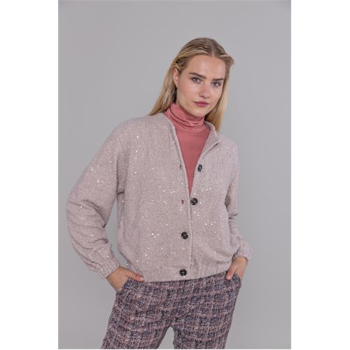 Anotherwoman dameskleding jassen & blazers - jasje pailletten. mix 36,38,40,42,44,46 (ecru)