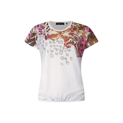 Roberto Sarto dameskleding t-shirts & tops - t-shirt ronde hals. beschikbaar in maat 38,40,42,44,48 (multicolor)