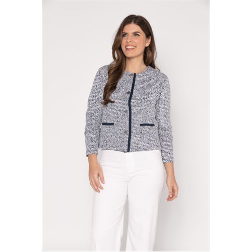 Roberto Sarto dameskleding jassen & blazers - jasje ronde hals. beschikbaar in maat  (multicolor)