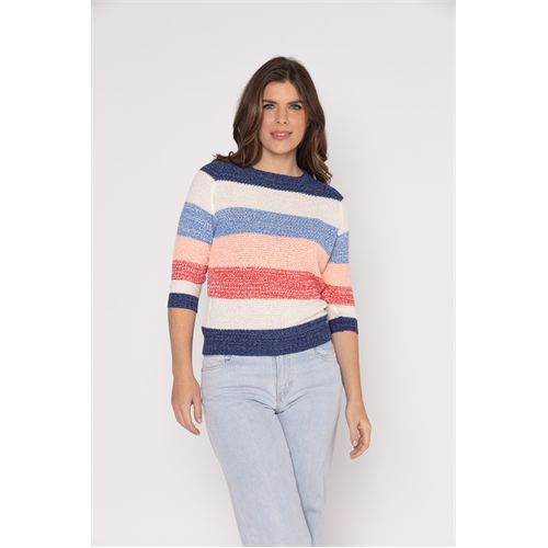 Roberto Sarto dameskleding truien & vesten - trui ronde hals. beschikbaar in maat  (multicolor)