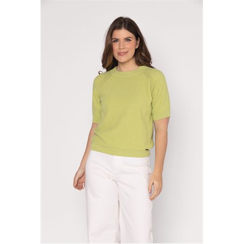 Roberto Sarto dameskleding truien & vesten - trui ronde hals. beschikbaar in maat  (groen)