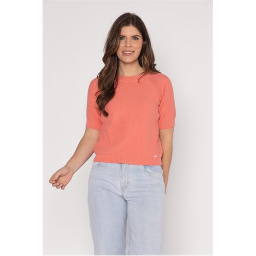 Roberto Sarto dameskleding truien & vesten - trui ronde hals. beschikbaar in maat 38,40,42,44,46,48 (roze)